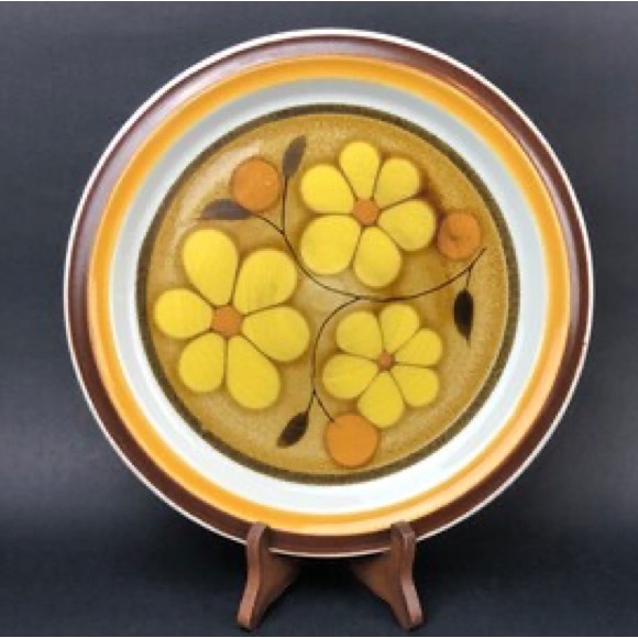 Other - Vintage, Karina Stoneware Japan, Daisydale Pattern, set of 4 dinner plates